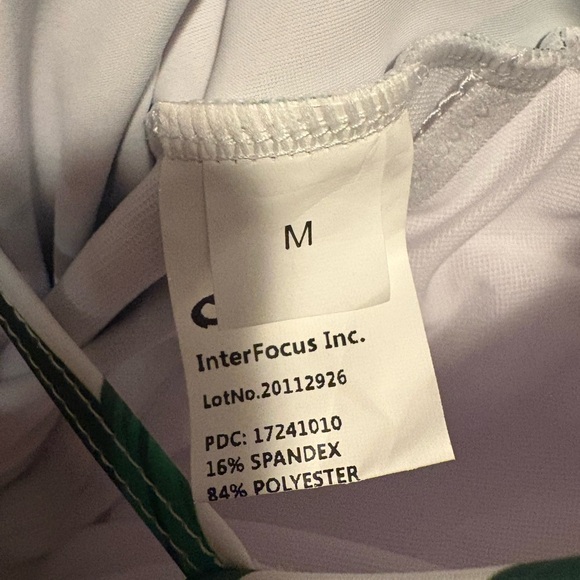 PatPat Tropical Leaf Print One-Piece Swimsuit - Picture 5 of 6